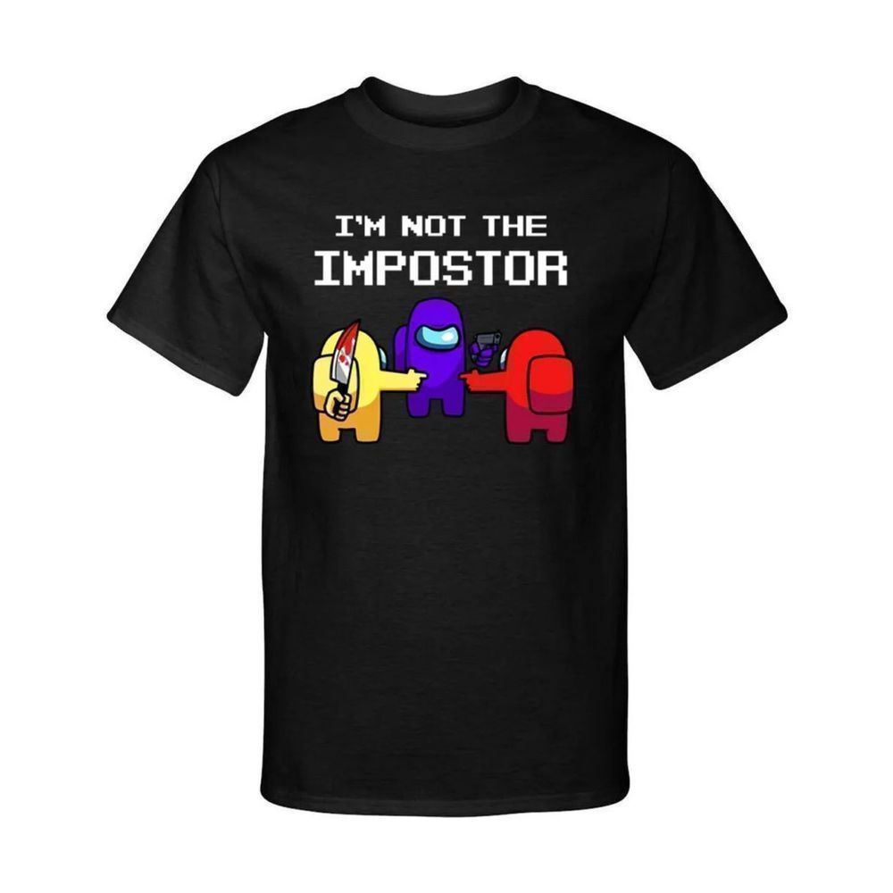 Im Not The Impostor Among Us  Gaming Style Graphic Fashion Tee T-Shirt